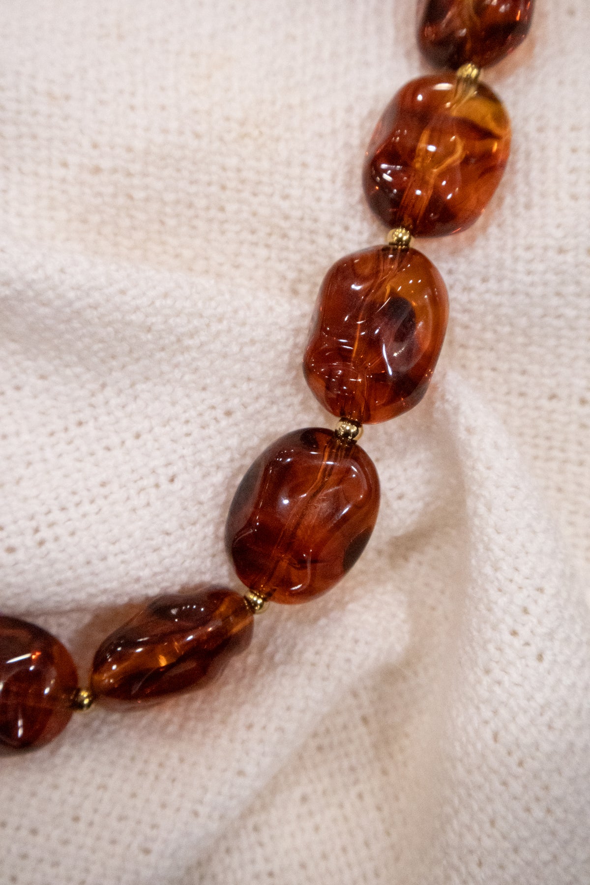 Chunky Resin Necklace
