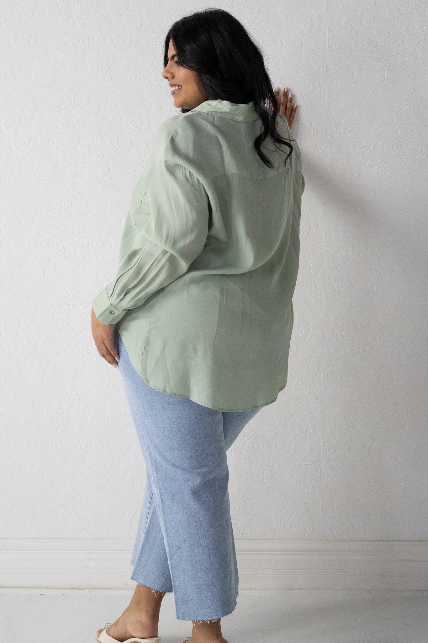 Oversized Button Down Shirt (S-XXXL)