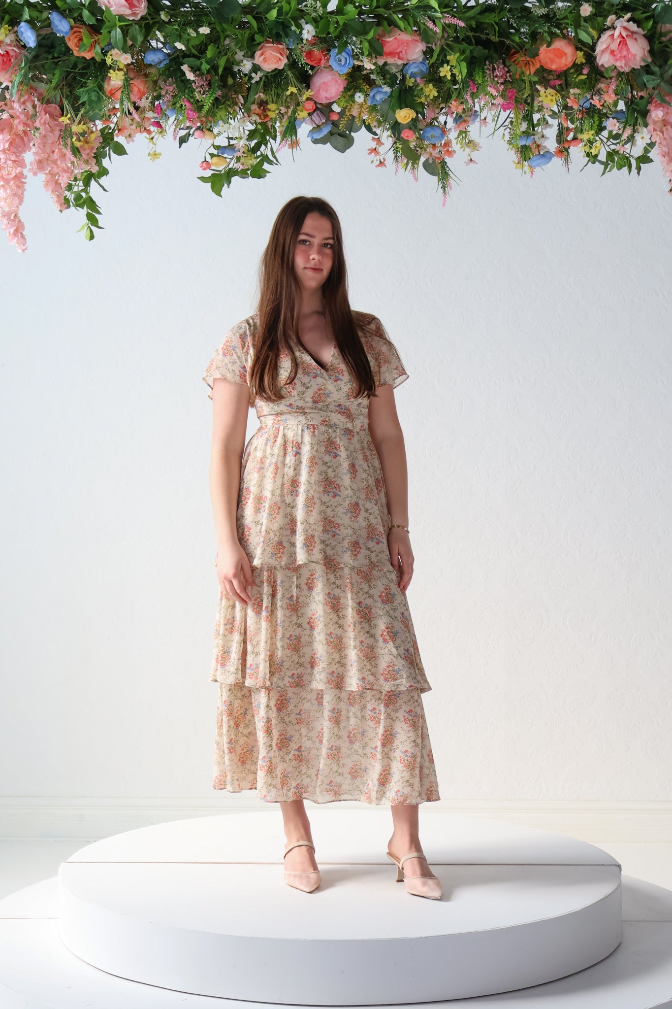 Akaki Tiered Maxi Dress