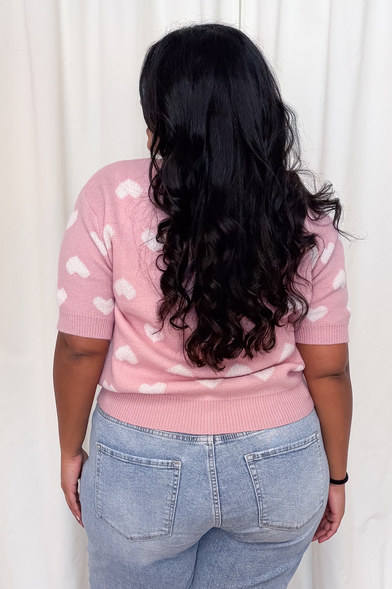 Heart SS Cardigan (S-2X)