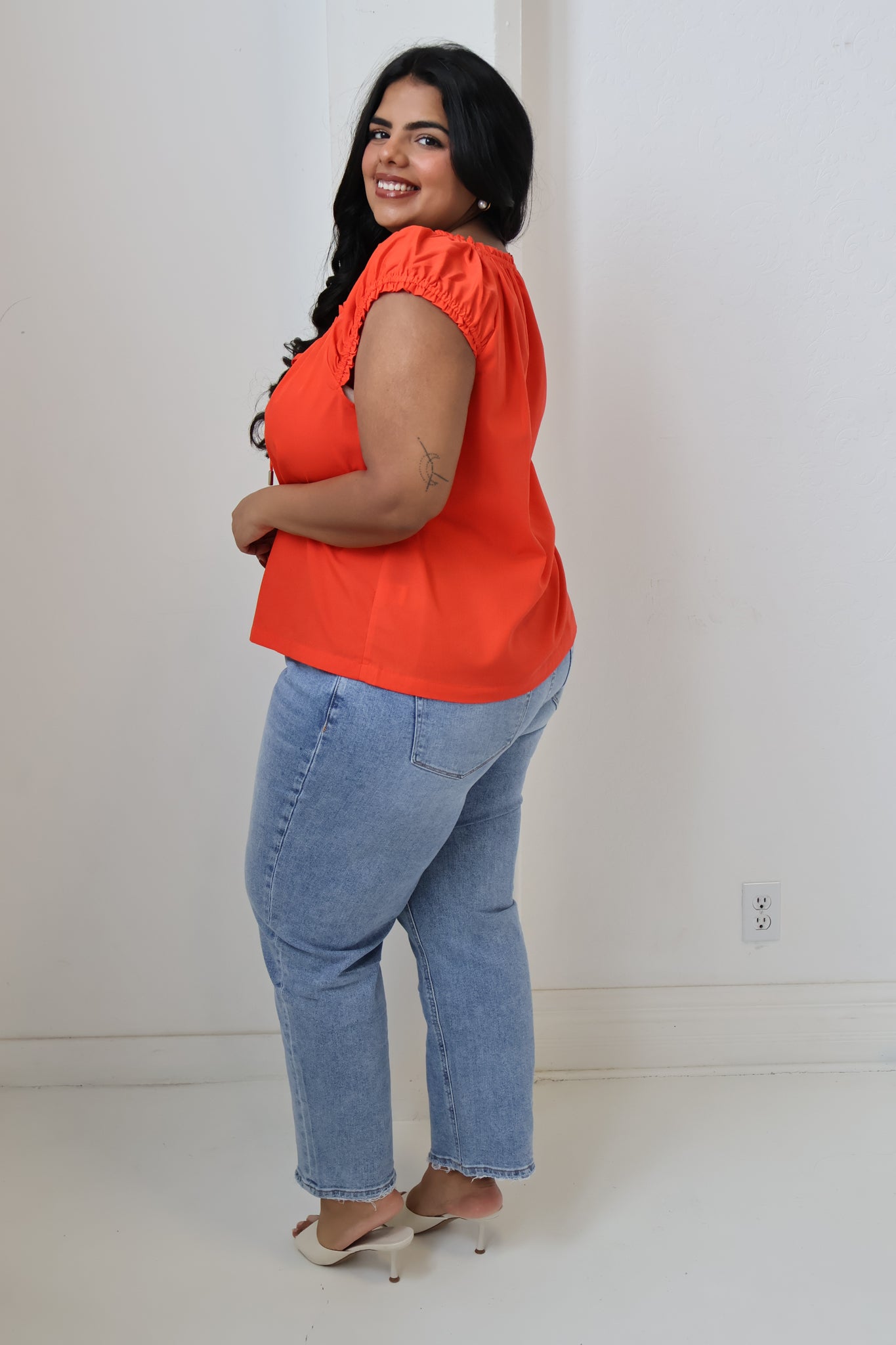 CURVE Poplin Loose Top