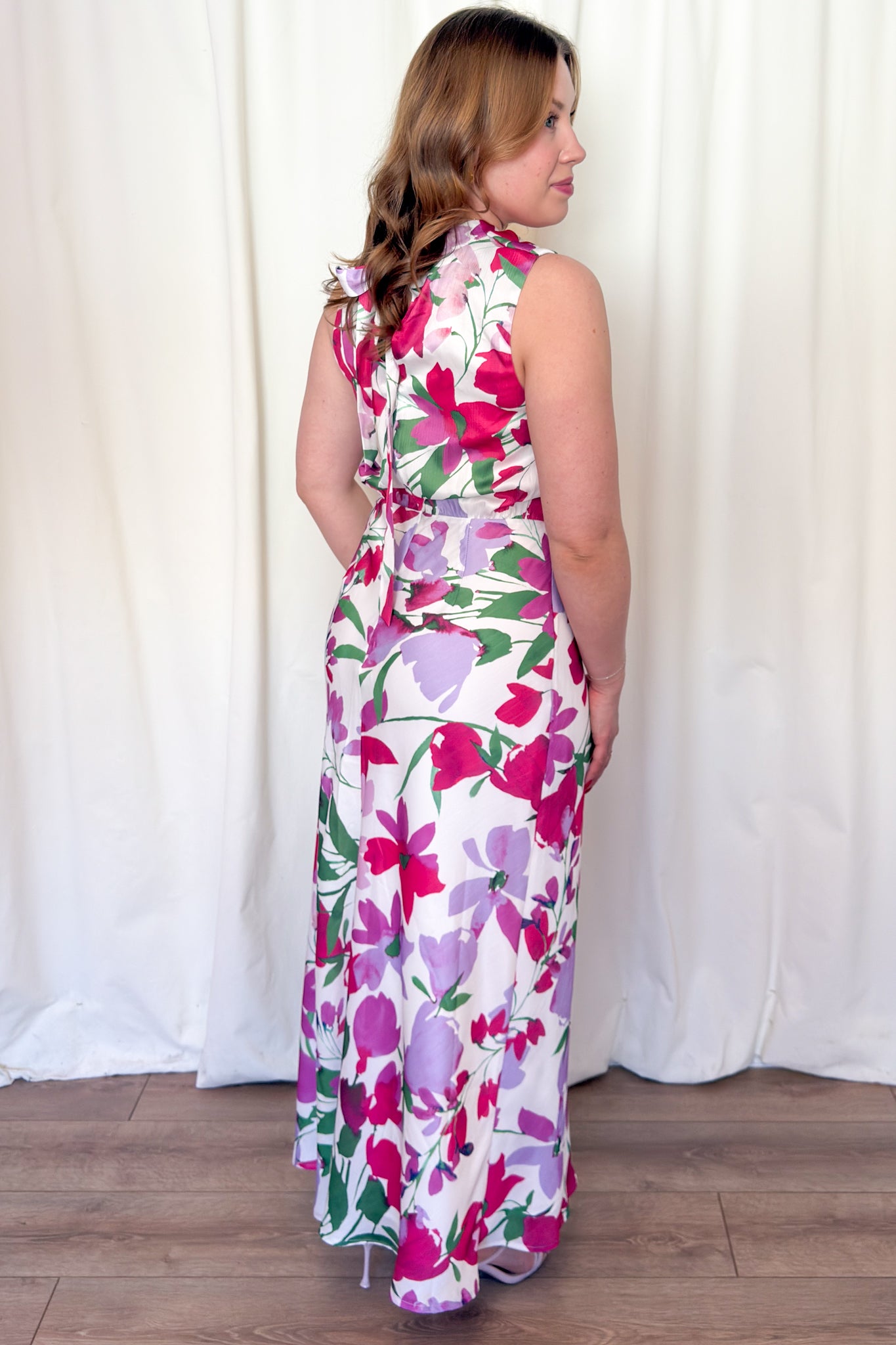 Melanie Floral Midi Dress