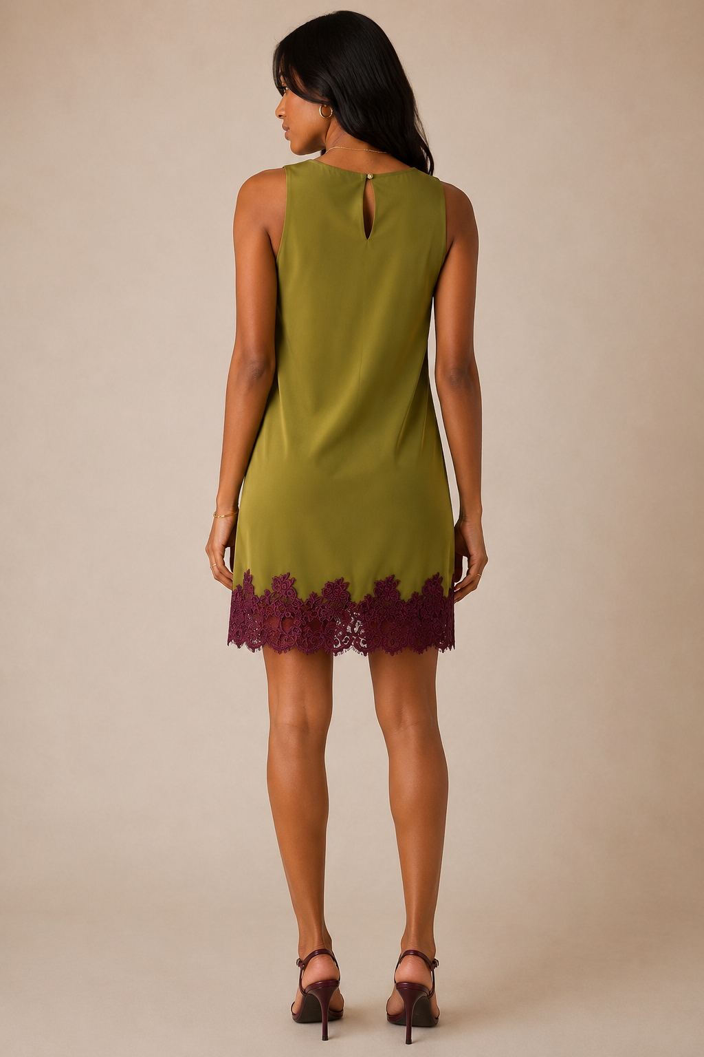 Roxy Lace Hem Mini