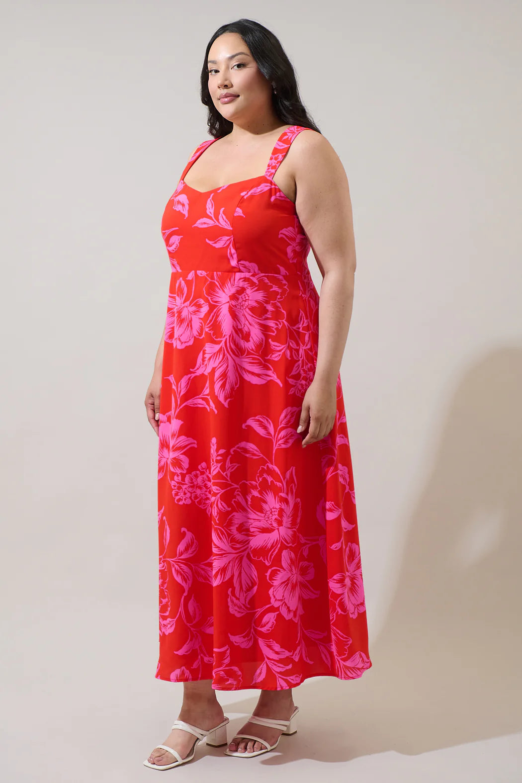 Bary Floral Maxi Dress (XS-3X)