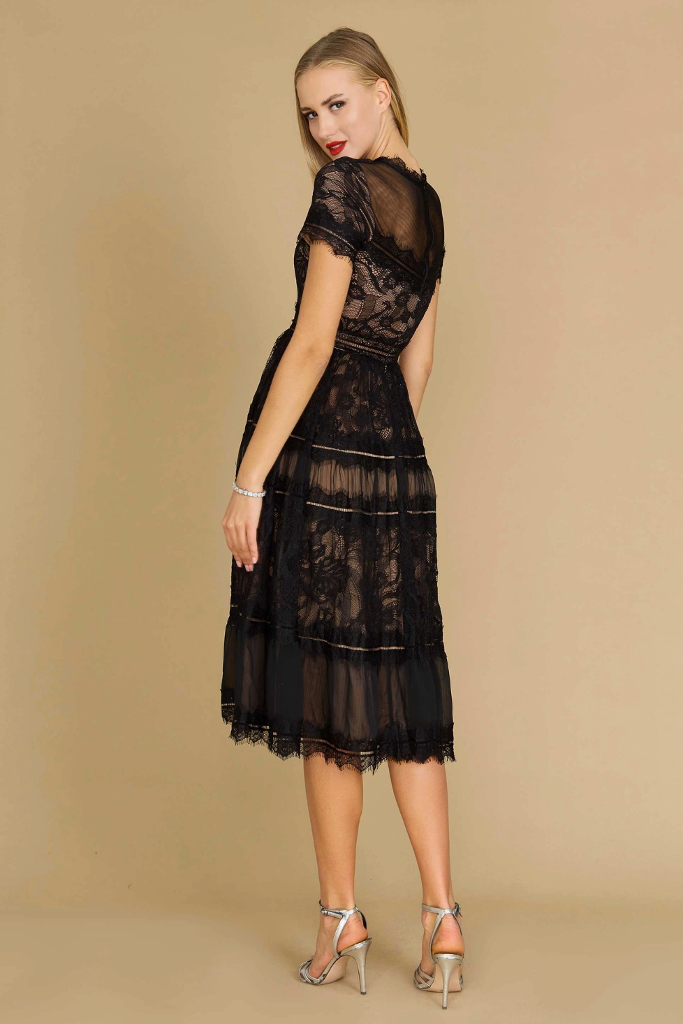 Plus size Lace cocktail dress winnipeg