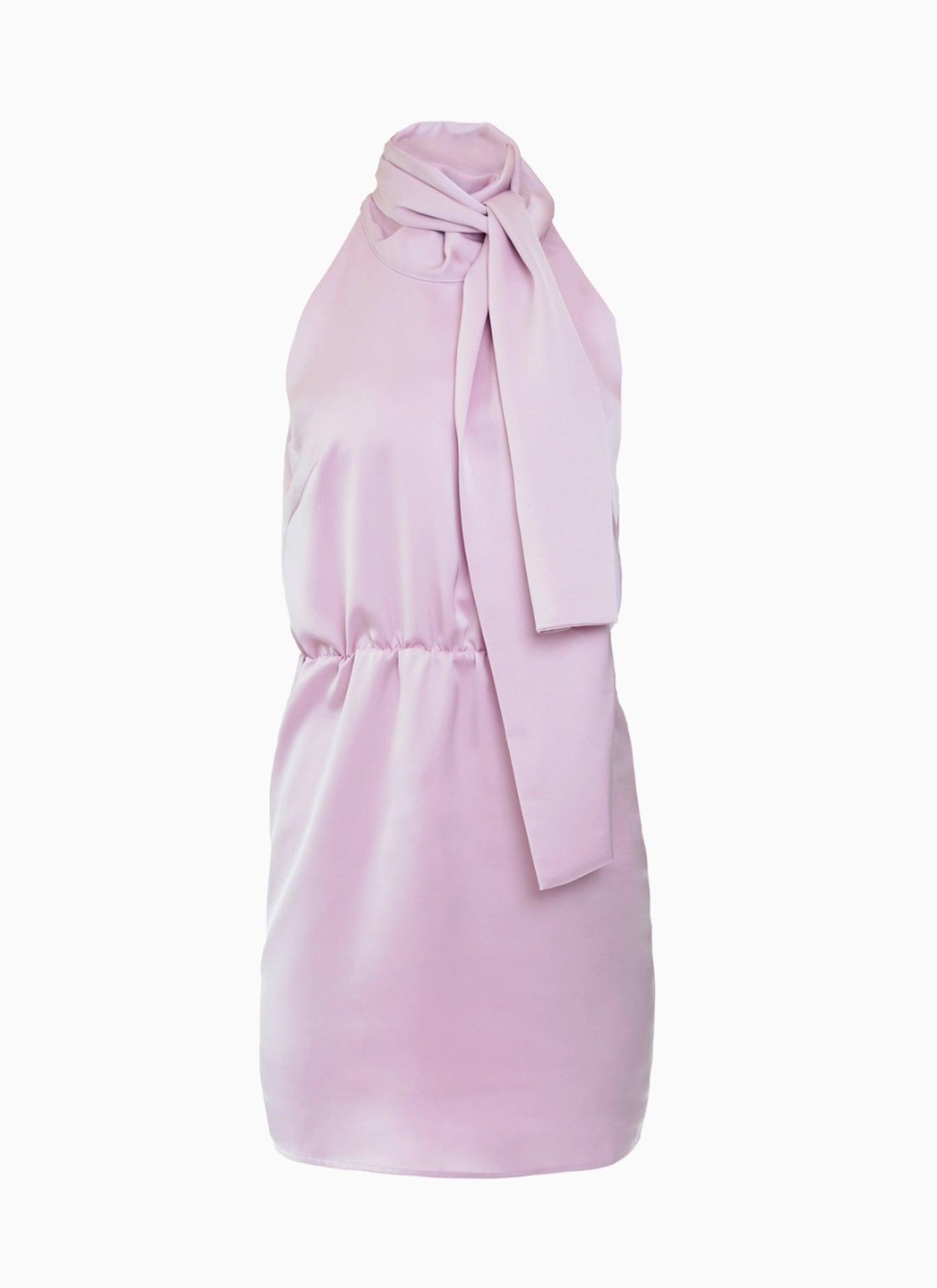 CURVE Bow Halter Mini Dress