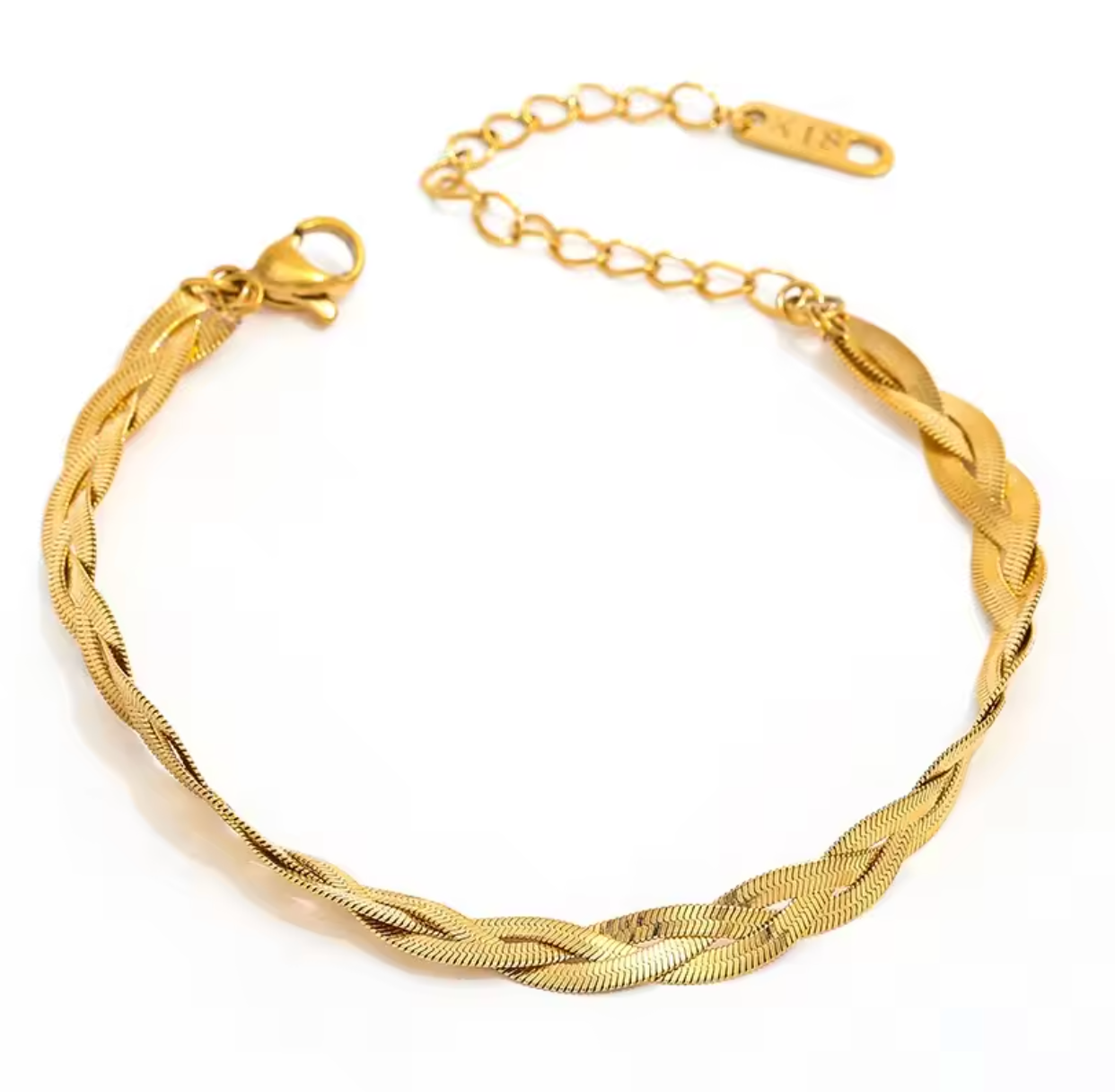 Braided Snake Chain Bracelet