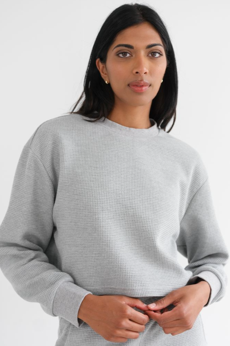 Waffle Boxy Tee (XS-XXXL)