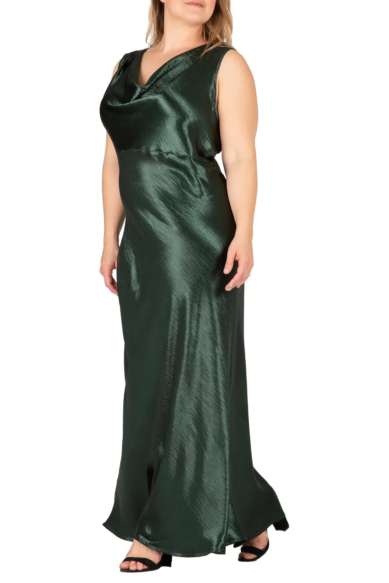 CURVE Evergreen Slip Dress