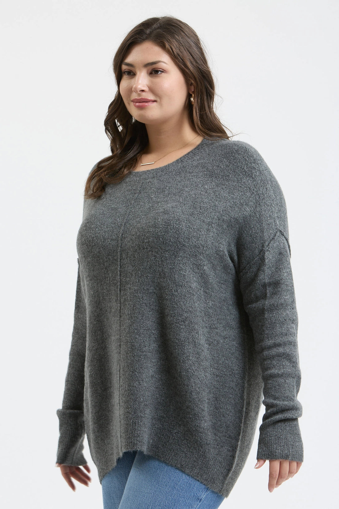 CURVE Exposed Seam Pullover