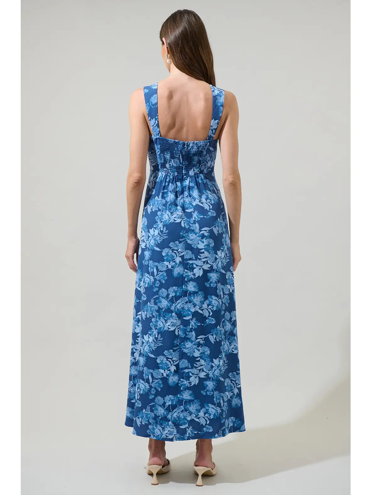Bary Floral Maxi Dress (XS-3X)