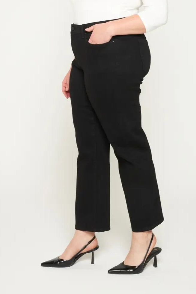 CURVE Krystal Straight Leg Black
