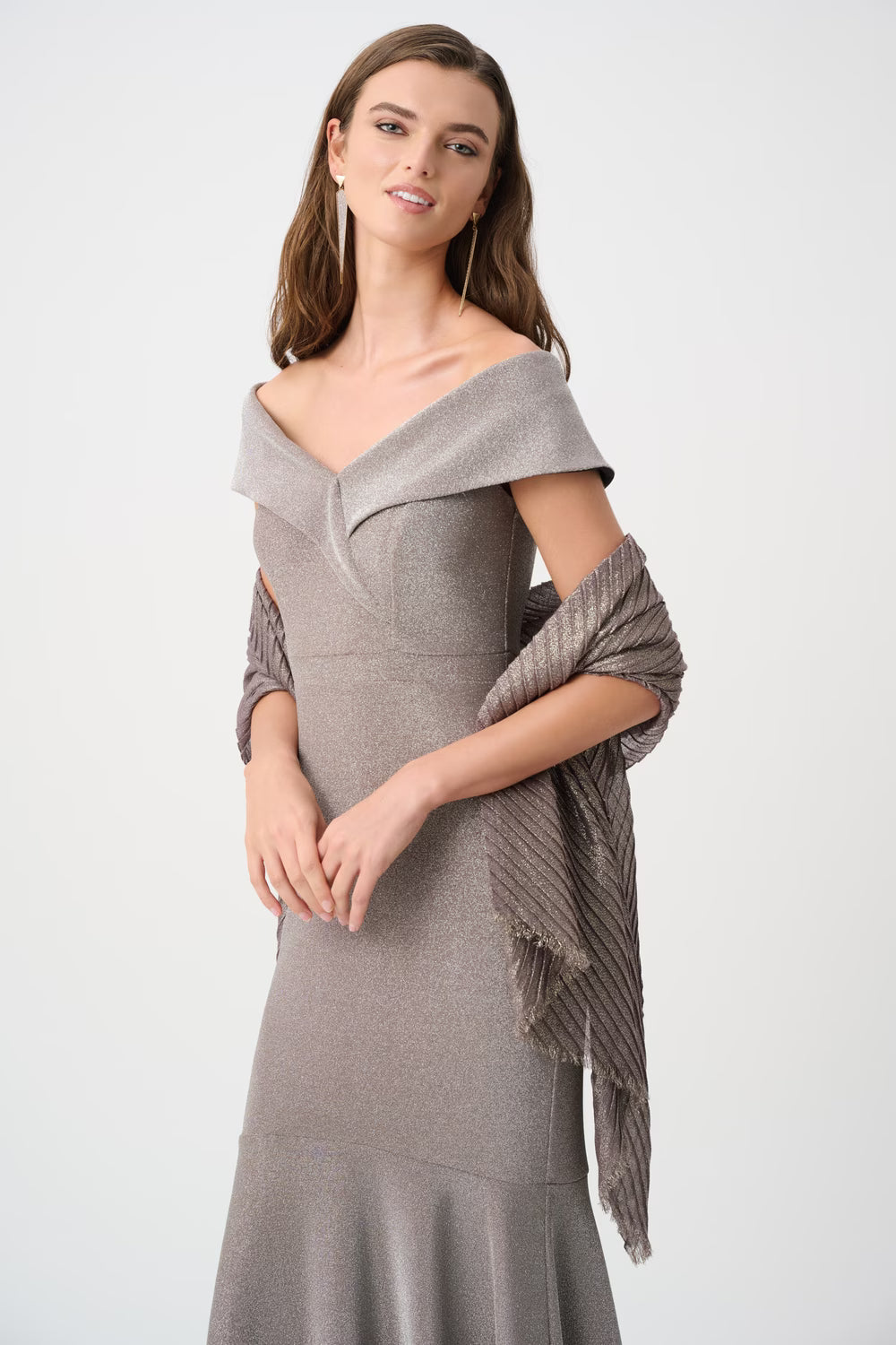 Platinum Shimmer Scarf