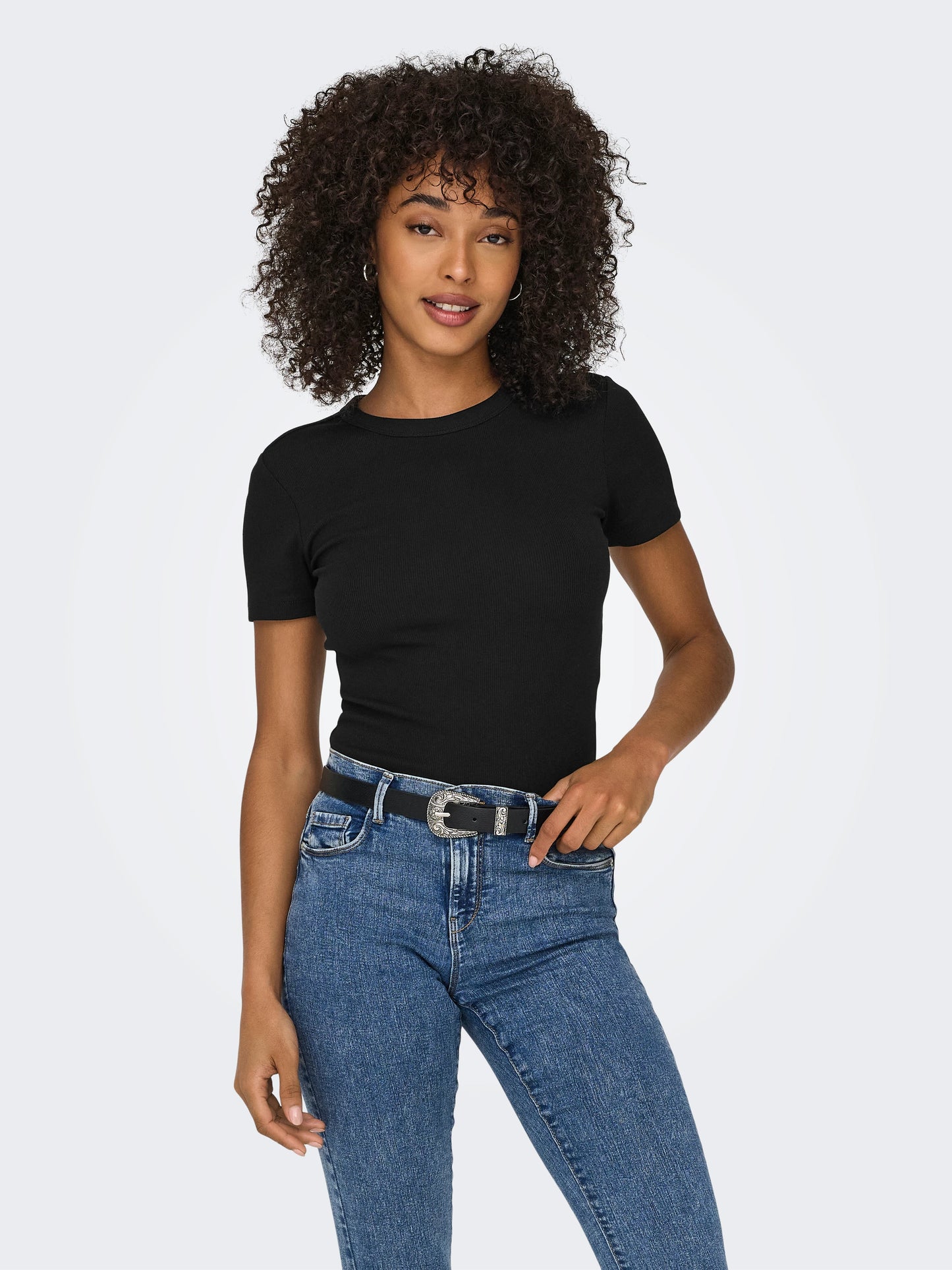 Rib Knit Tee (3 Colors)