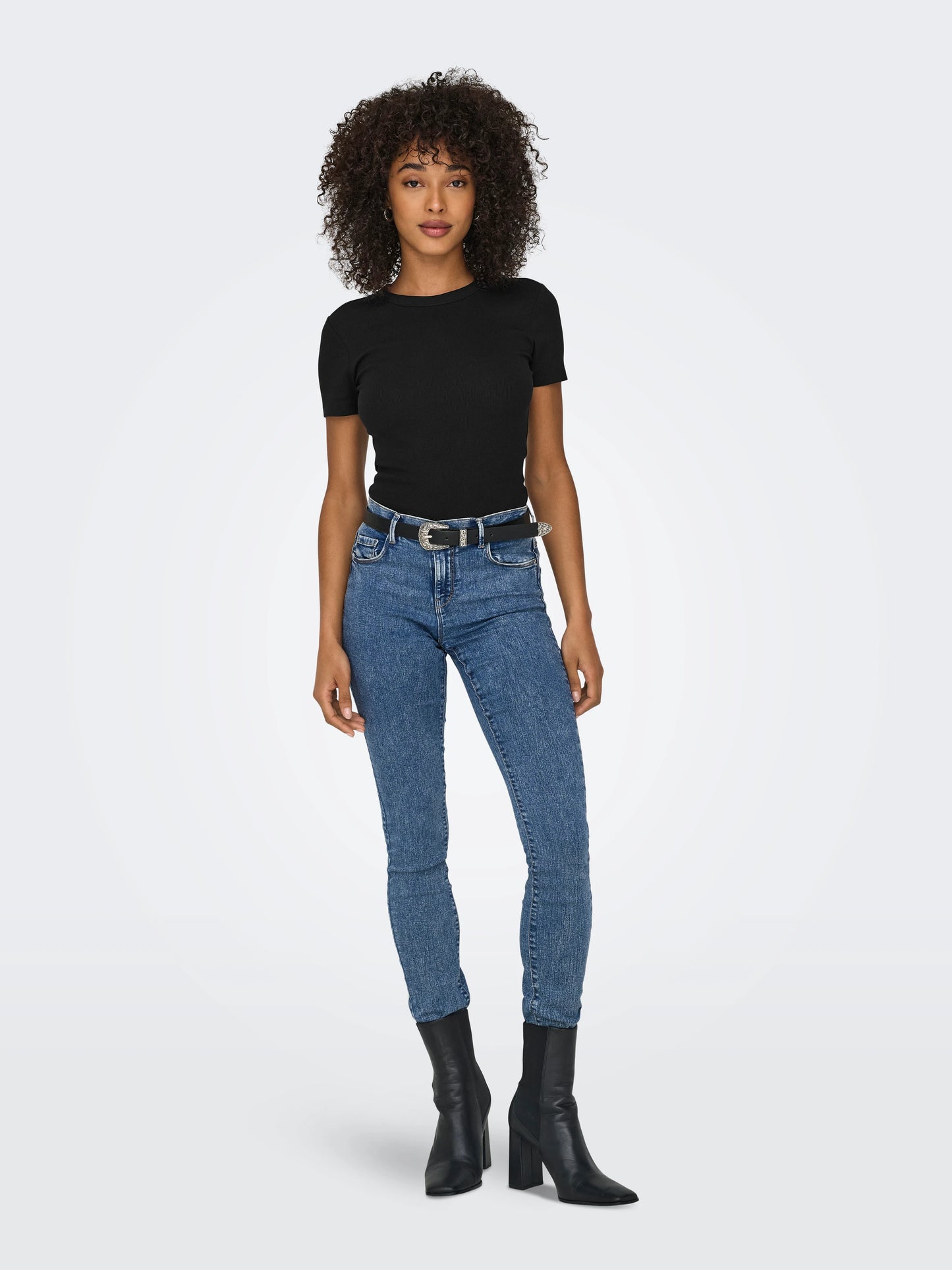 Rib Knit Tee (3 Colors)