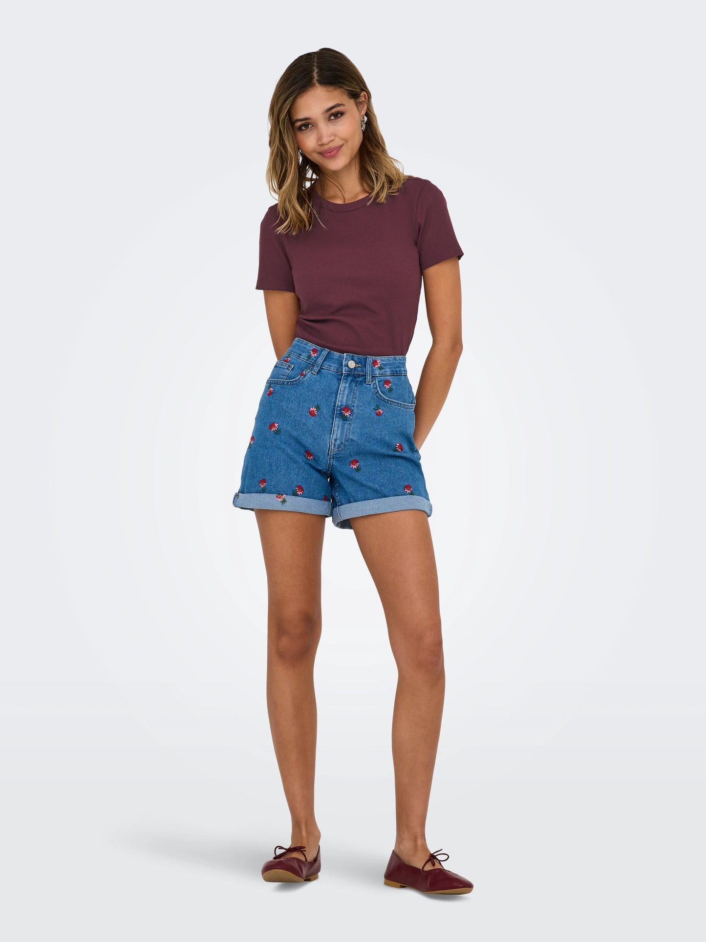 Rib Knit Tee (3 Colors)
