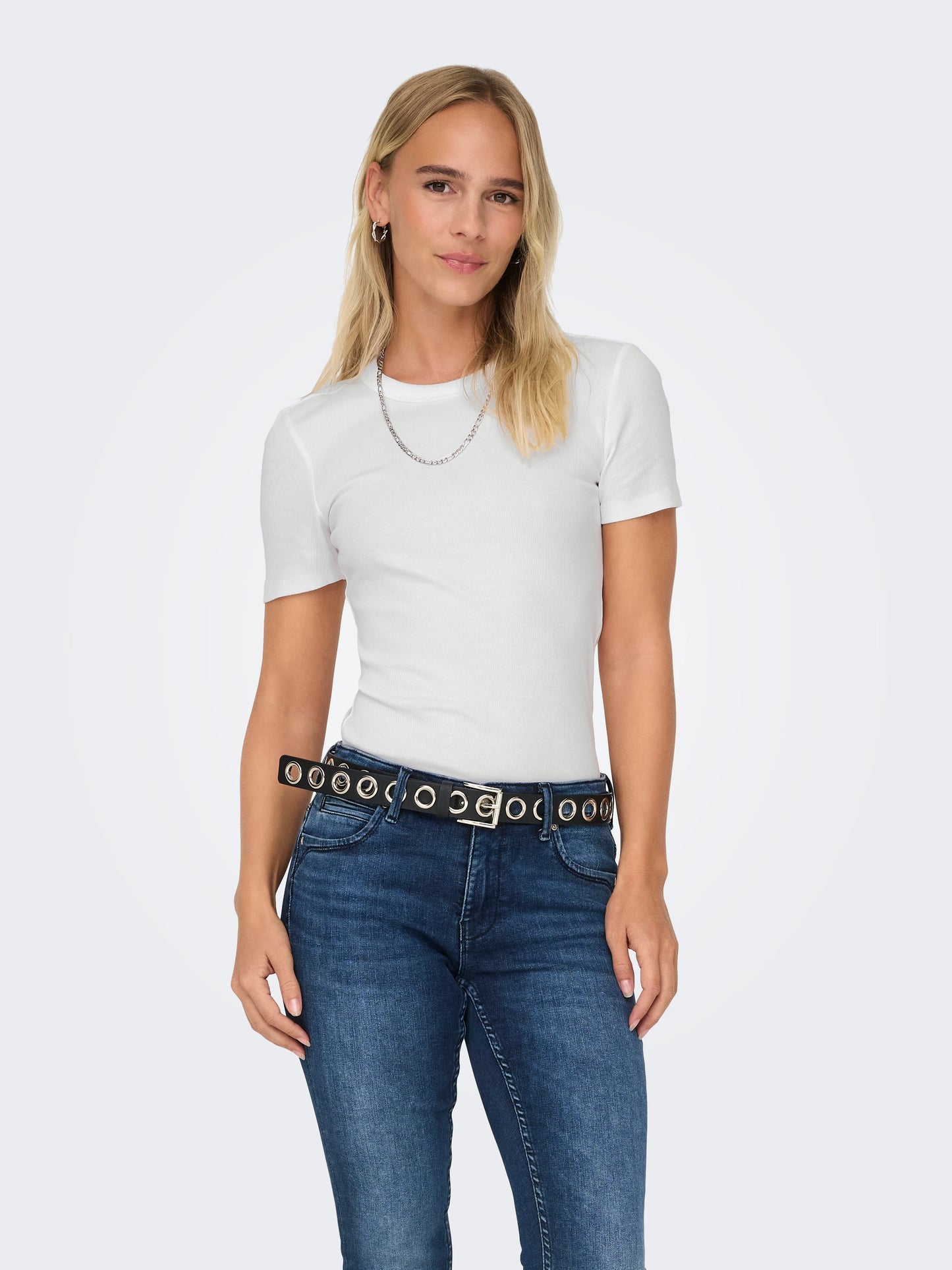 Rib Knit Tee (3 Colors)