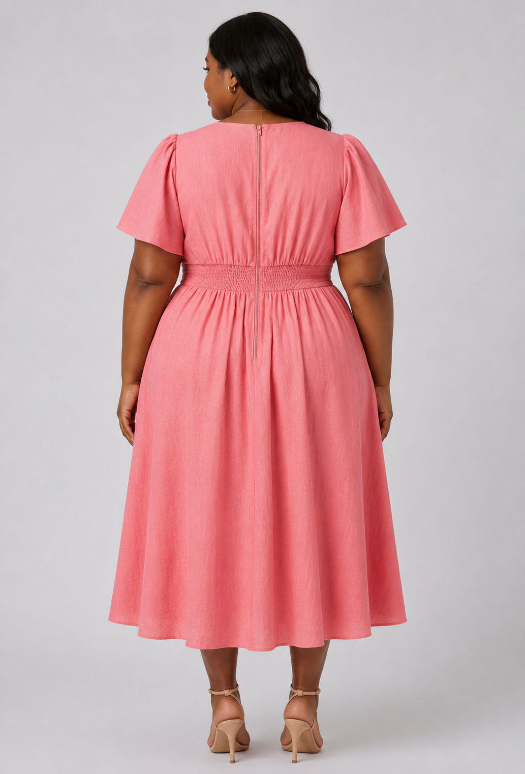 CURVE Coral Fit and Flare
