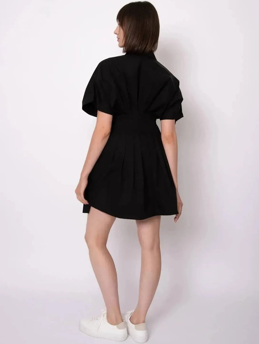 Poplin Mini Shirt dress