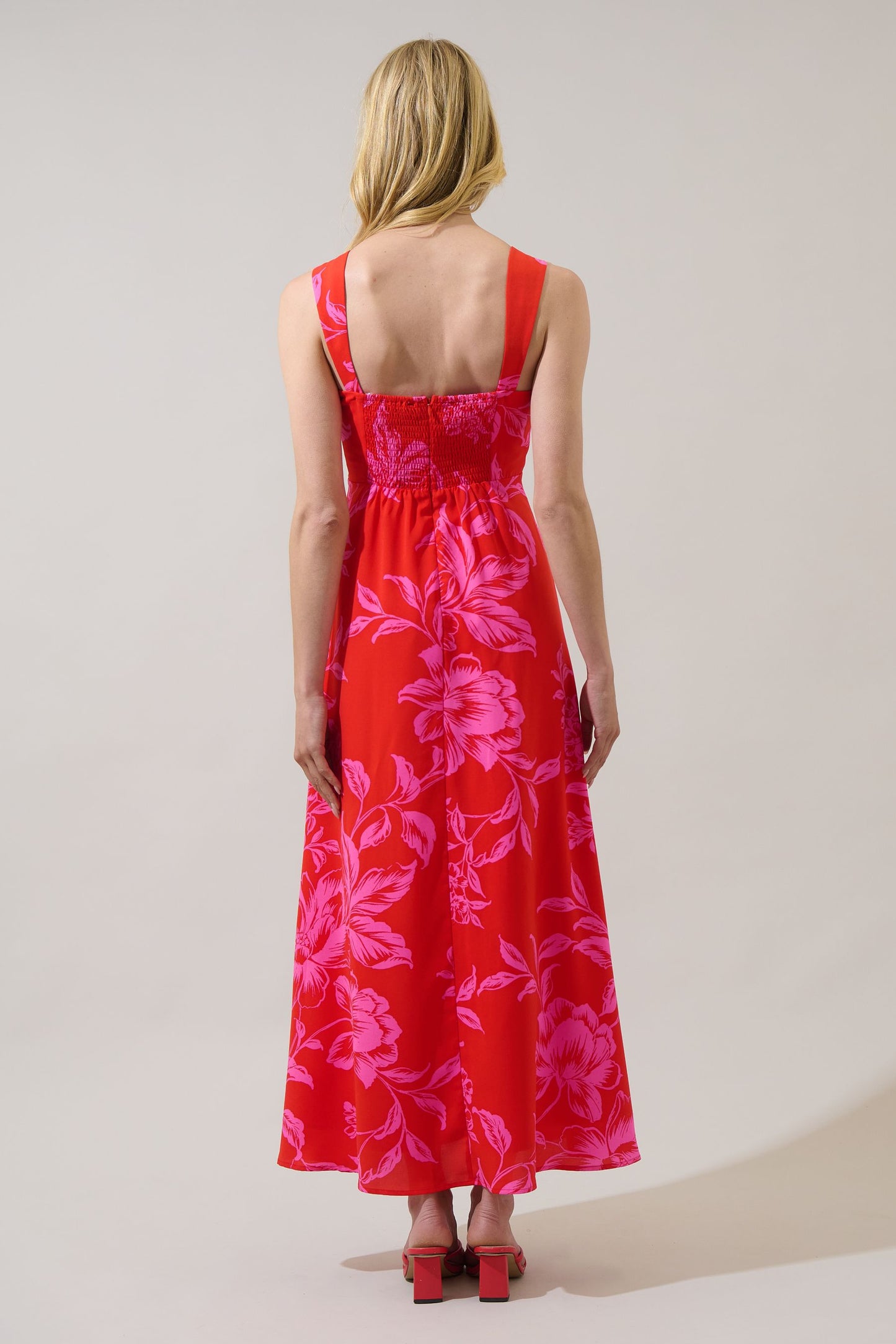 Bary Floral Maxi Dress (XS-3X)