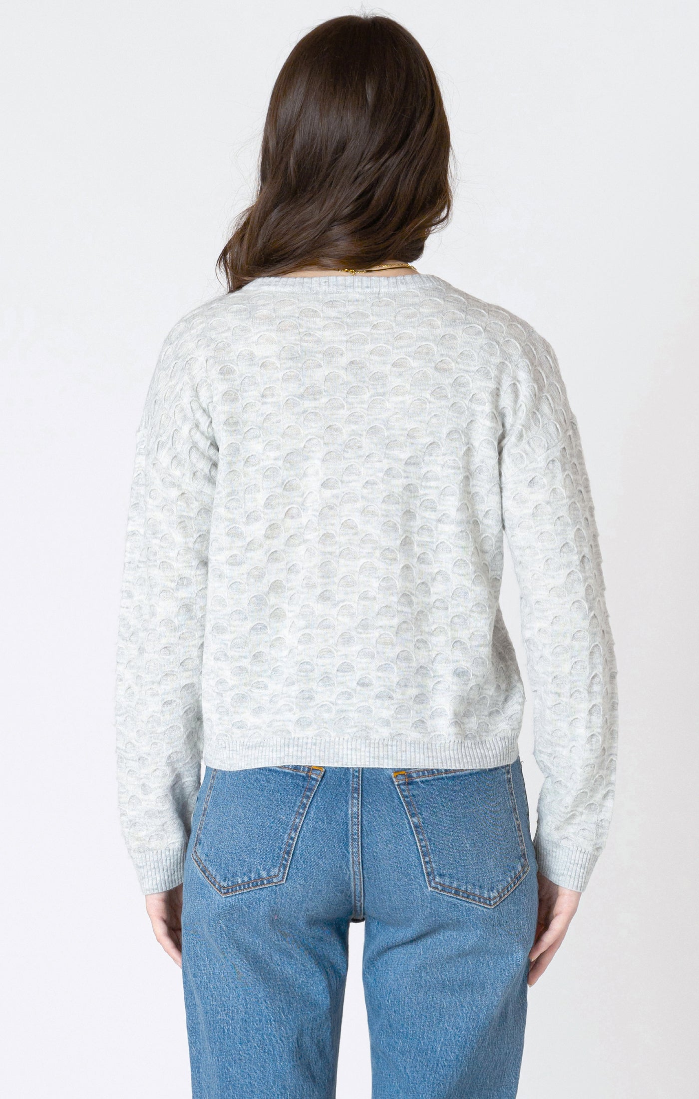CURVE Scalloped Sweater