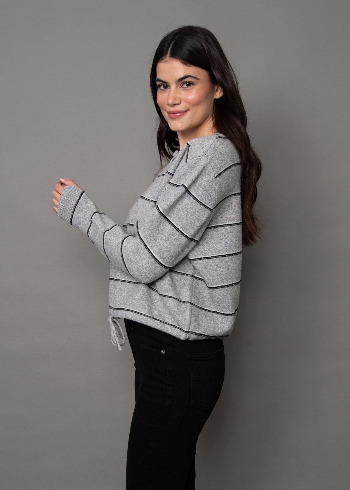 Boudica Striped Cardigan