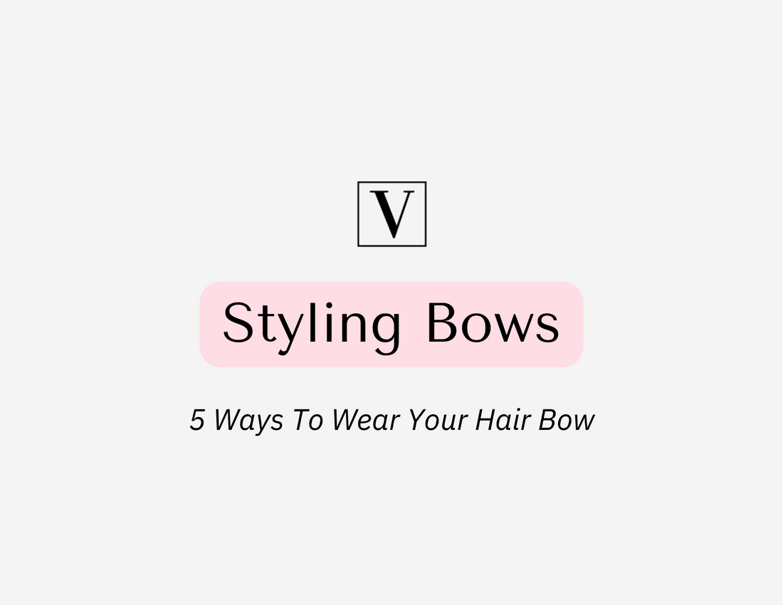 5 Ways to Style Your Hair Bows