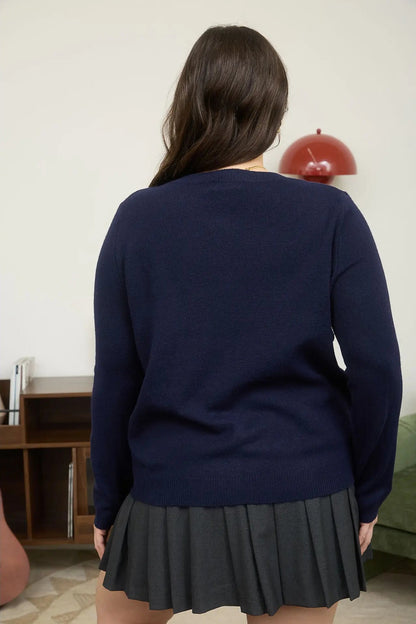 CURVE Classic Fine knit Cardigan