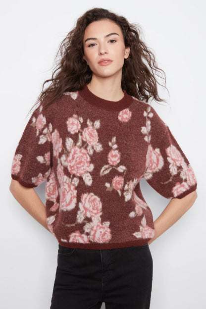 Elbow Sleeve Loose Sweater (XS-XXL)