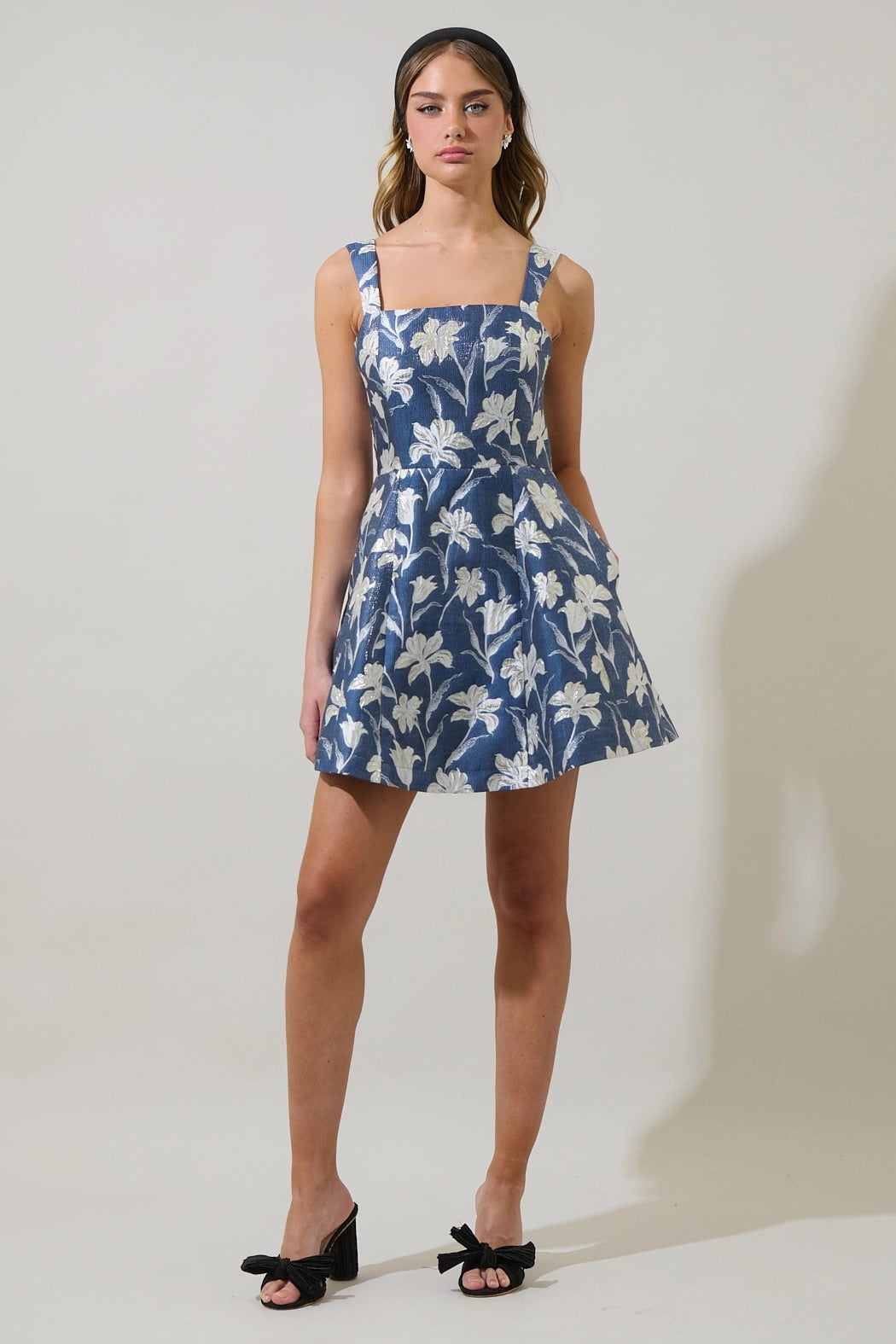 Blakely Jacquard Mini Dress