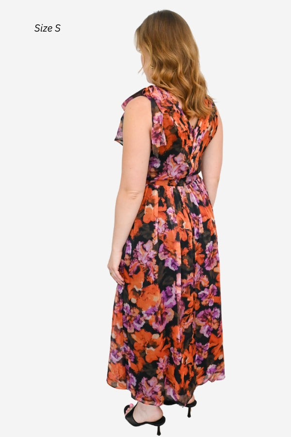 Vianka Floral Midi Dress