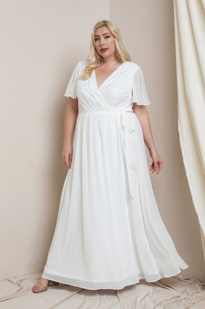 CURVE Chiffon Maxi Dress