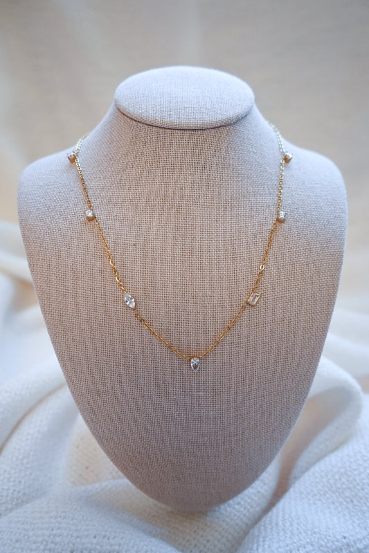 Dainty Crystal Necklace