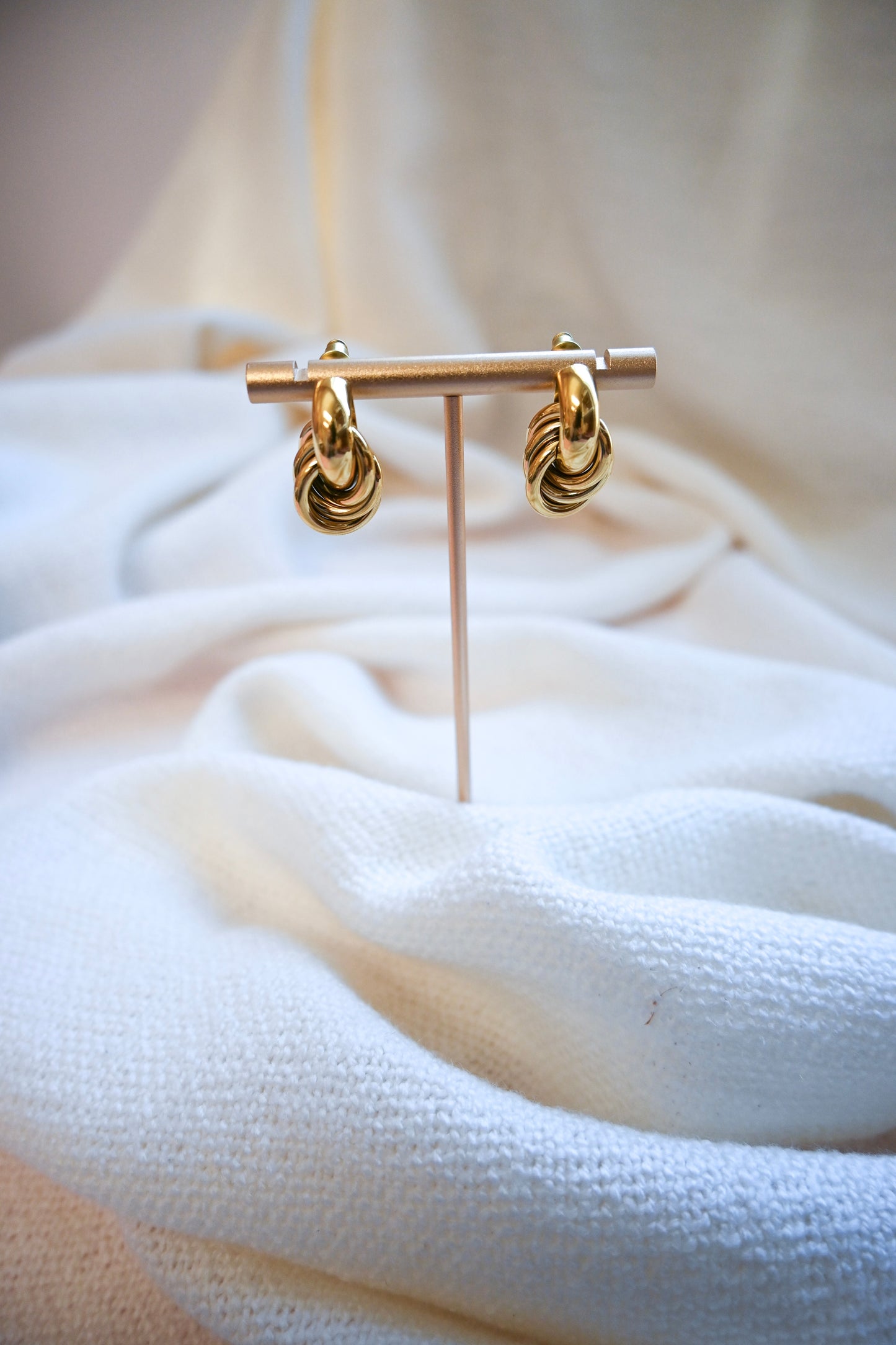 Twisted Multi Layer Earring