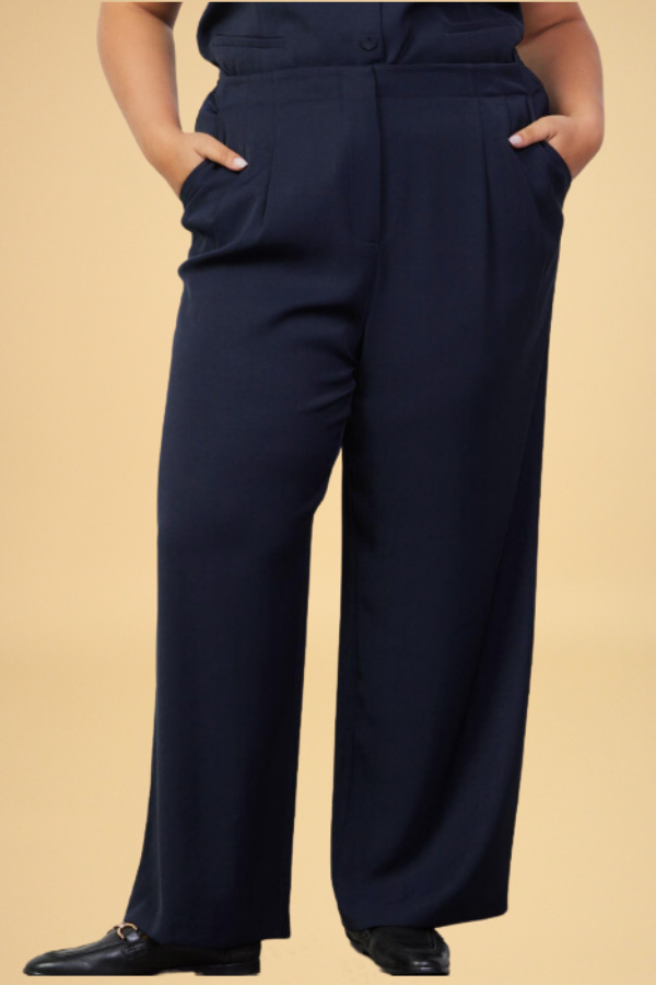 CURVE Wide Leg Dress Pant