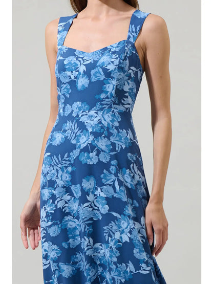 Bary Floral Maxi Dress (XS-3X)