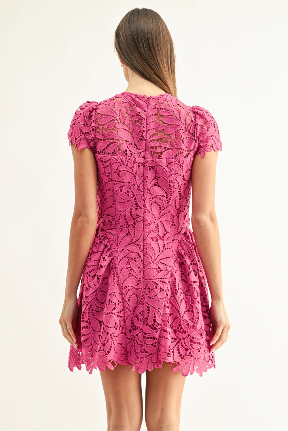Cres Lace Mini Dress (XS-XXL)