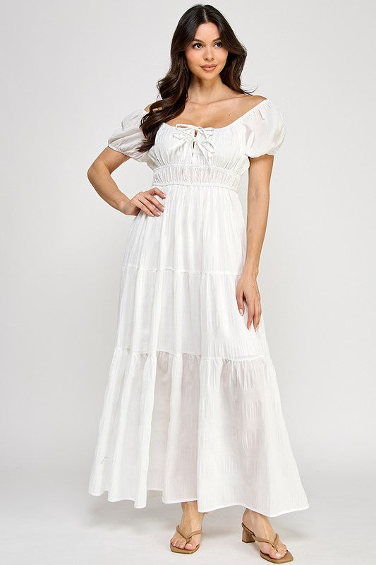 Crinkle Maxi Dress (S-3X)