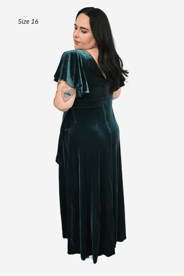 CURVE Velvet Evening Dress