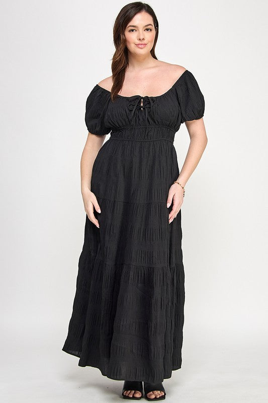 CURVE Crinkle Maxi Dress