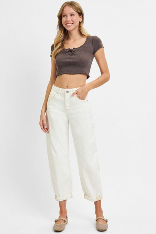Brynn HR Barrel Jean (0-3X)