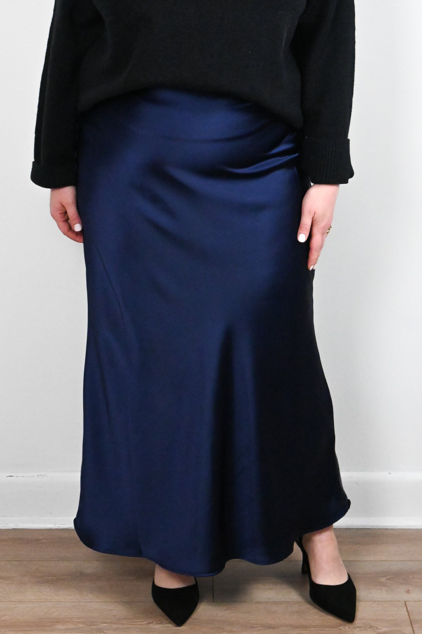 Maxi Slip Skirt (S-3X)