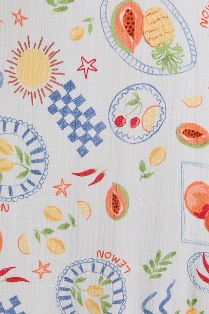 Picnic Midi Dress (S-3X)