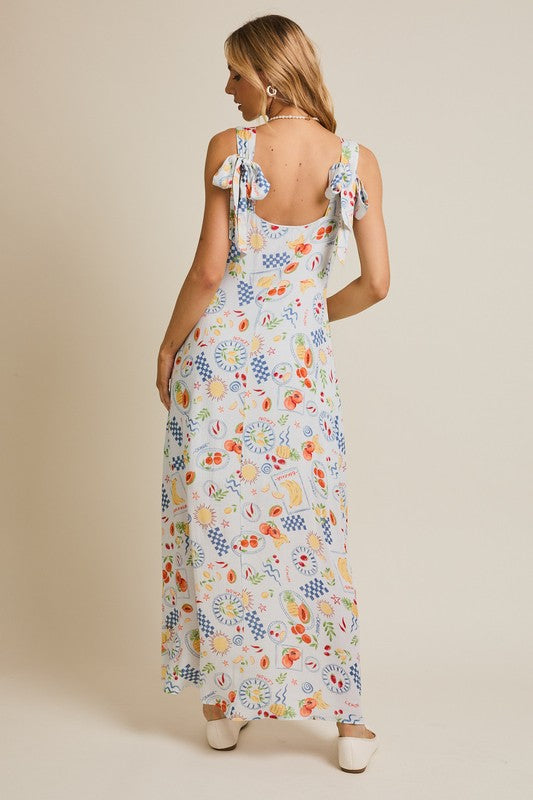 Picnic Midi Dress (S-3X)