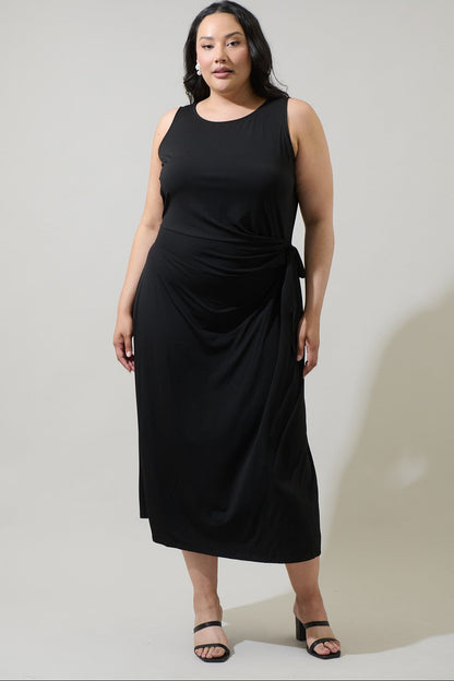 Amary Knit Midi Dress (XS-3X)