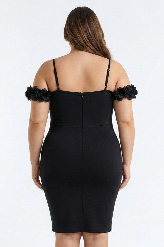 CURVE Rose Cocktail Dress