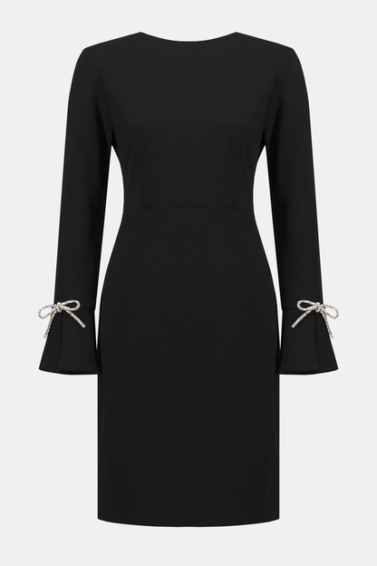 CURVE Sheath Dress w/ Rhinestone Bows