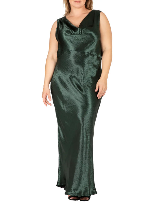 CURVE Evergeen Slip Dress