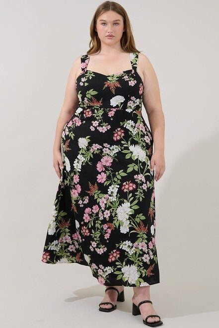Paisley Floral Maxi Length (XS-3X)