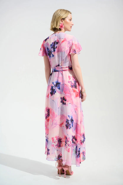 Chiffon Wrap Dress (4-22)